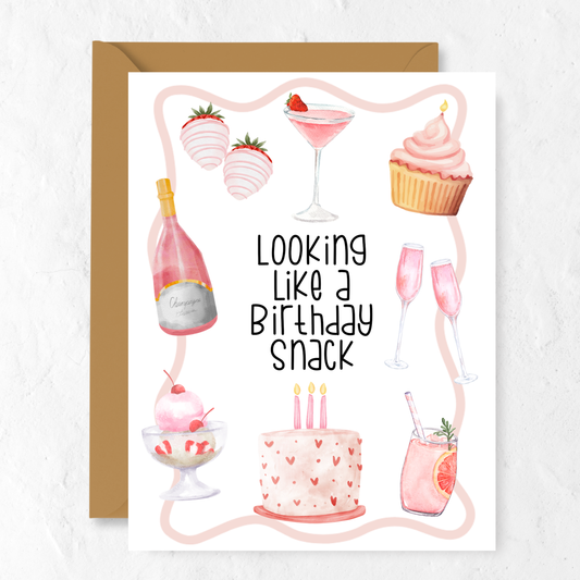 Looking Like A Birthday Snack | Greeting Card