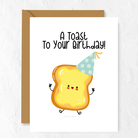 A Toast To Your Birthday | Greeting Card
