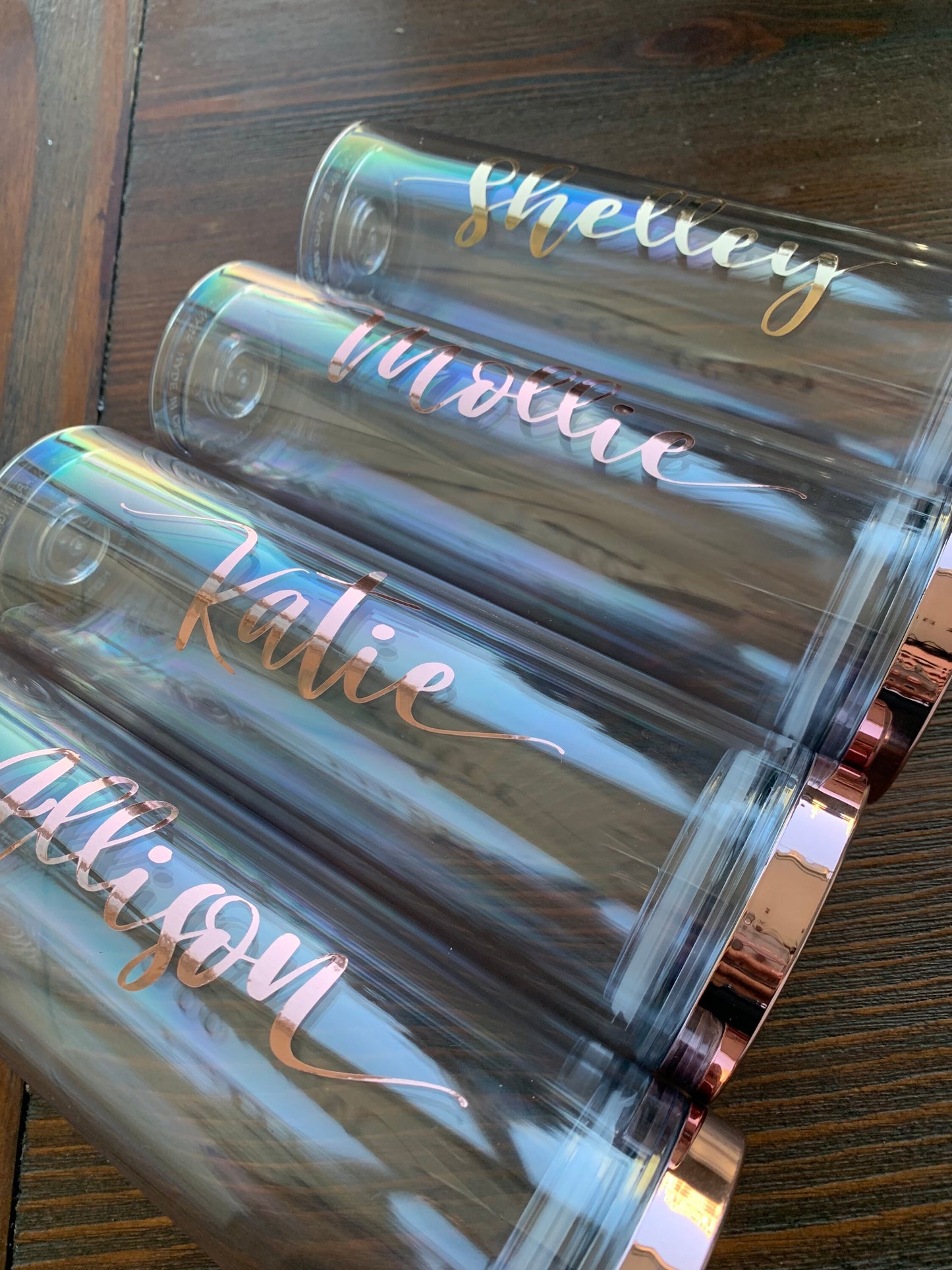 Clear Skinny Tumbler