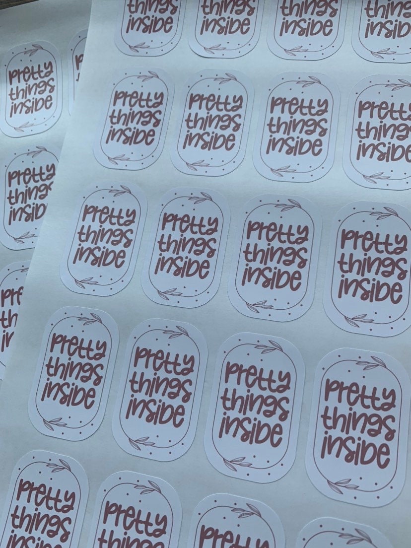 Pretty Things Inside Labels | Small Business