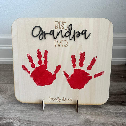 Best Dad  Ever Hands Down | Wood Sign