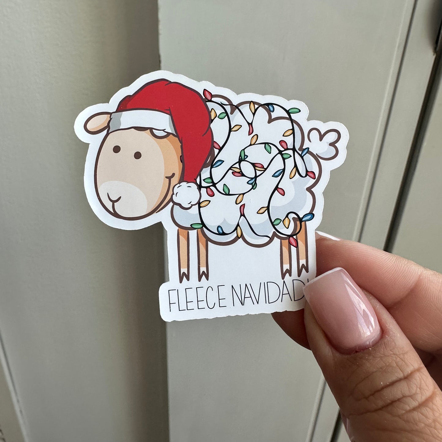 Fleece Navidad | Vinyl Sticker