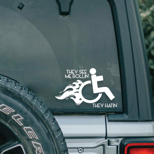 They See Me Rollin'| Decal