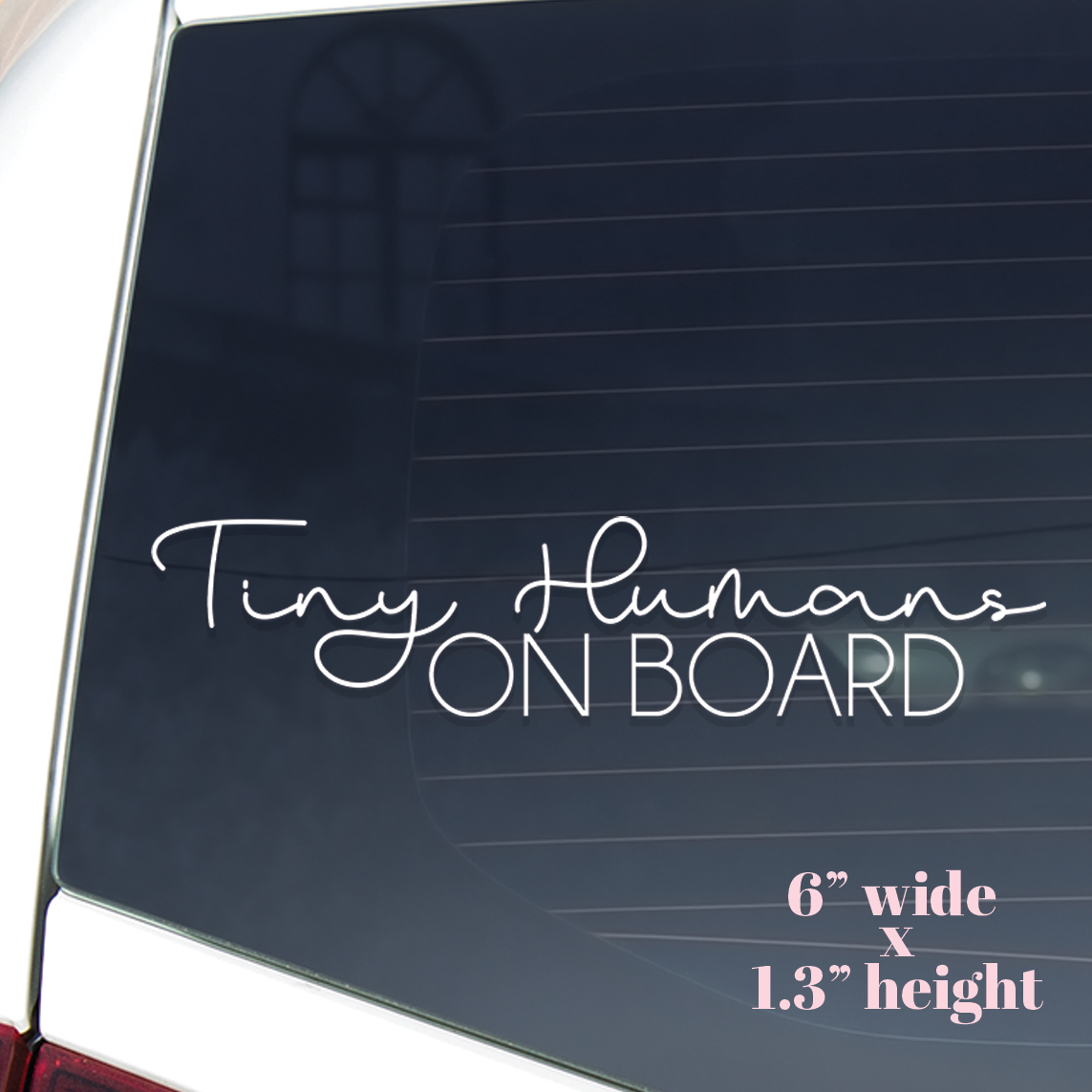 Tiny Humans On Board | Decal