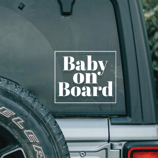 Baby On Board | Decal