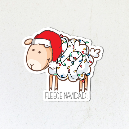 Fleece Navidad | Vinyl Sticker