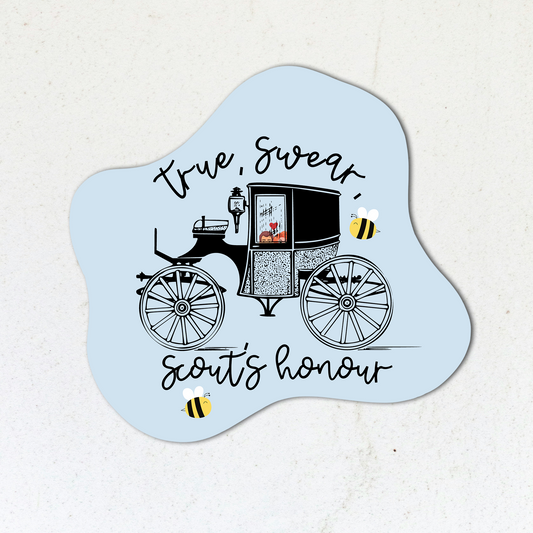 True, Swear, Scout's Honour | Vinyl Sticker