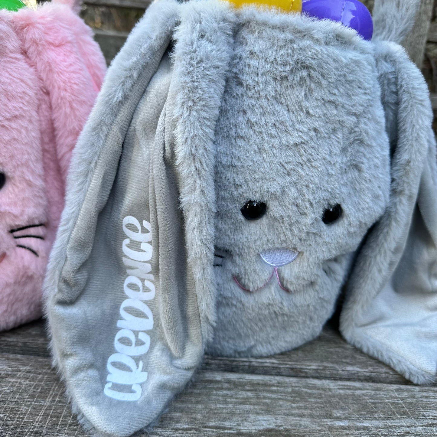 Furry Easter Bunny Basket