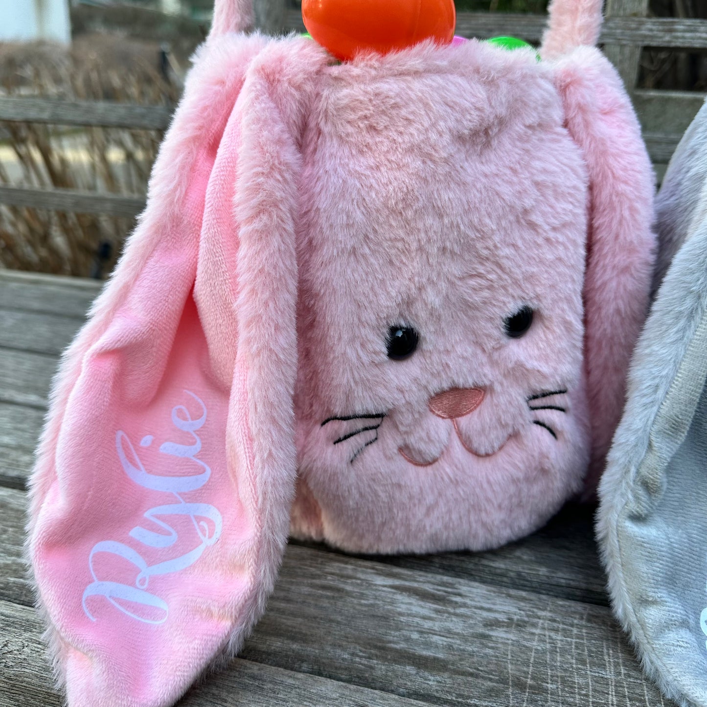 Furry Easter Bunny Basket