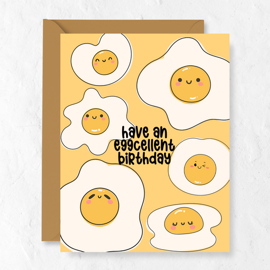 Have and Eggcellent Birthday | Greeting Card