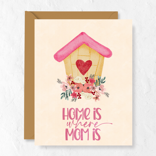 Home is Where Mom Is | Greeting Card