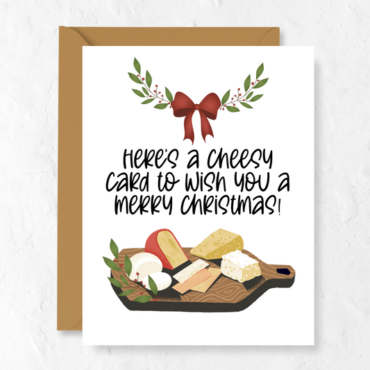 Cheesy Christmas | Greeting Card