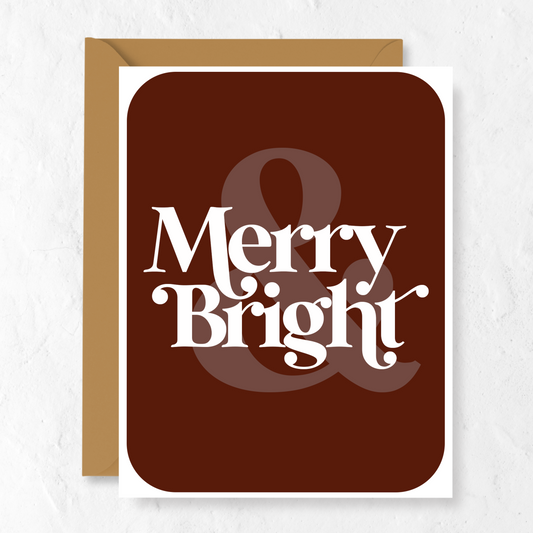 Merry & Bright | Greeting Card