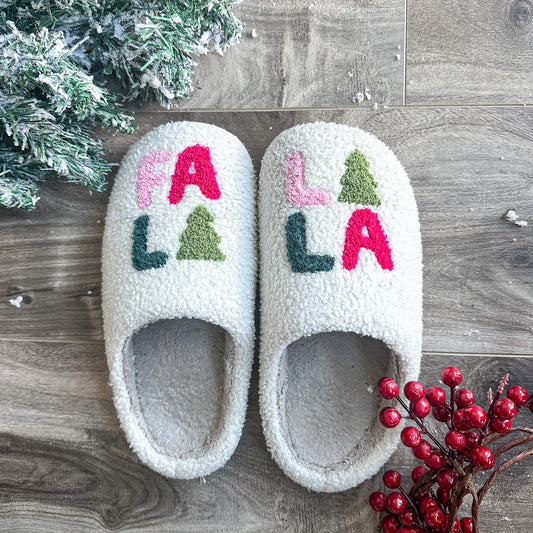 Fa La La La Slippers (Pre-Order)