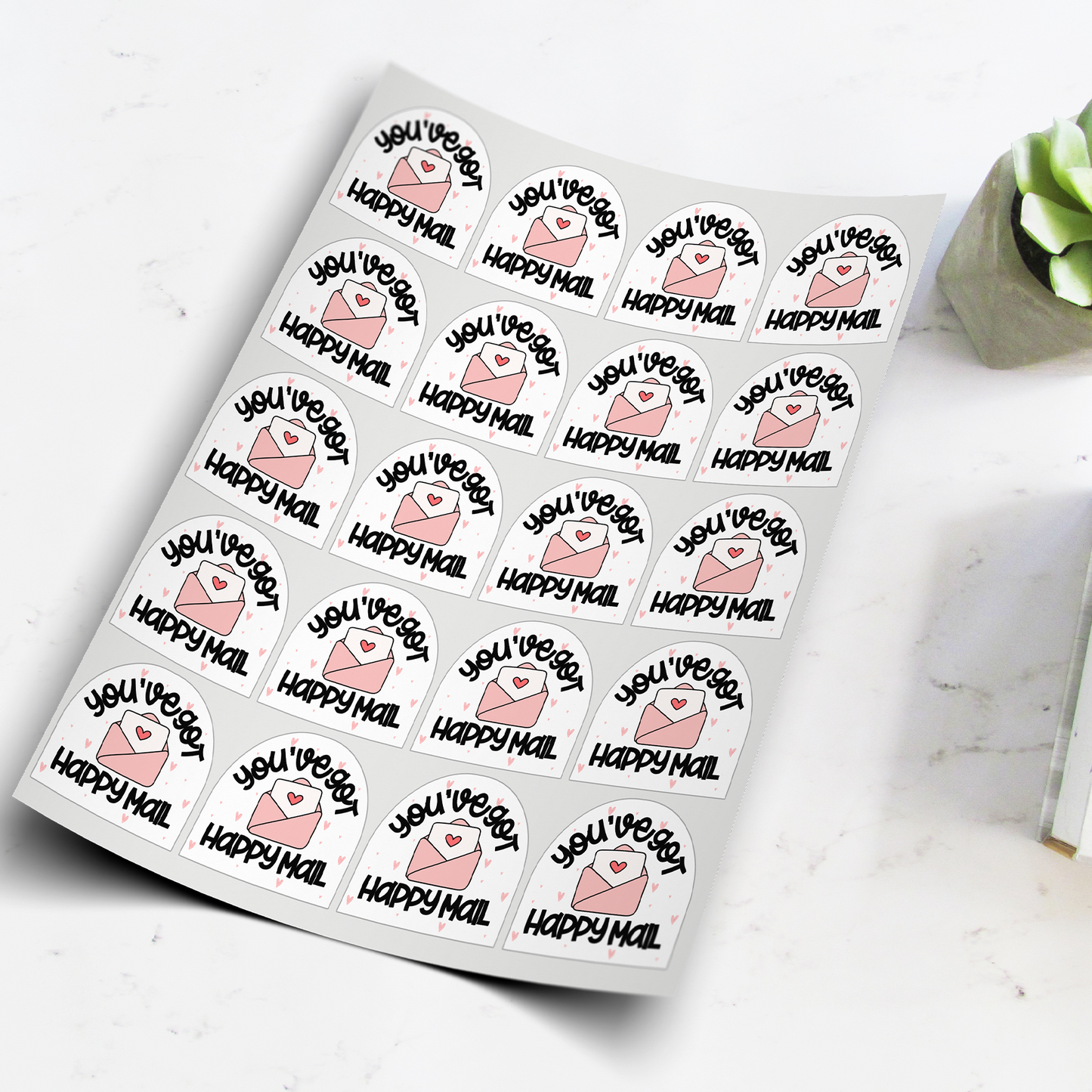 You've Got Happy Mail Labels | Small Business