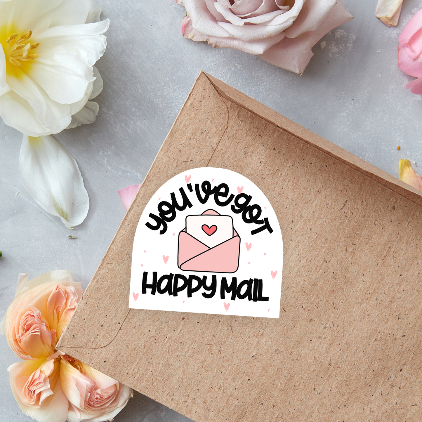 You've Got Happy Mail Labels | Small Business