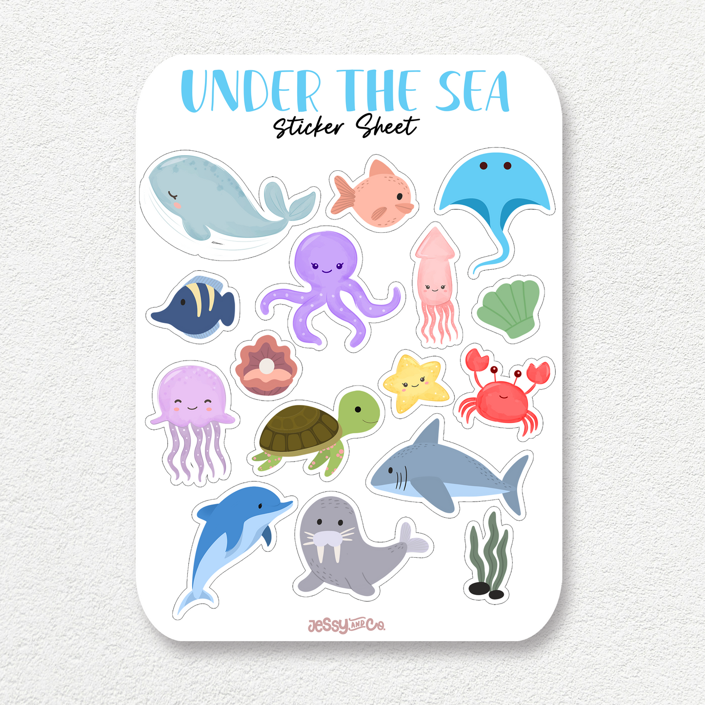 Under the Sea |Sticker Sheet