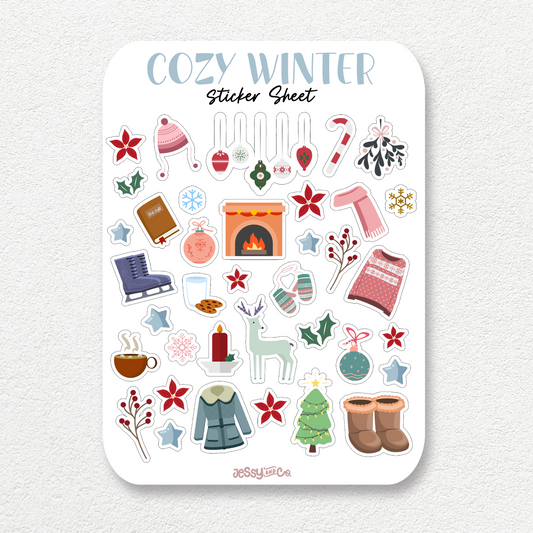 Cozy Winter | Sticker Sheet