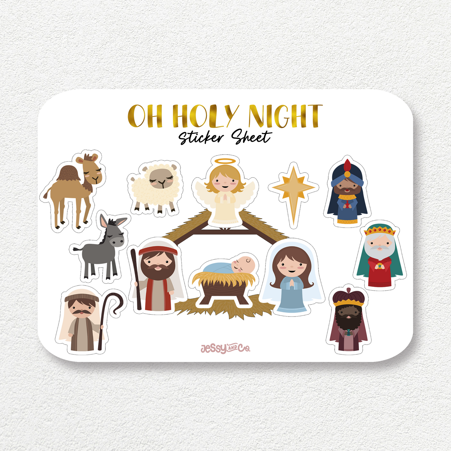 Oh Holy Night | Sticker Sheet