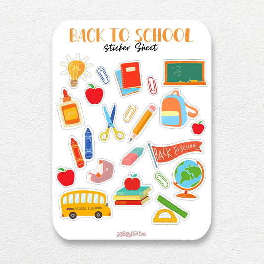 Back To School | Sticker Sheet