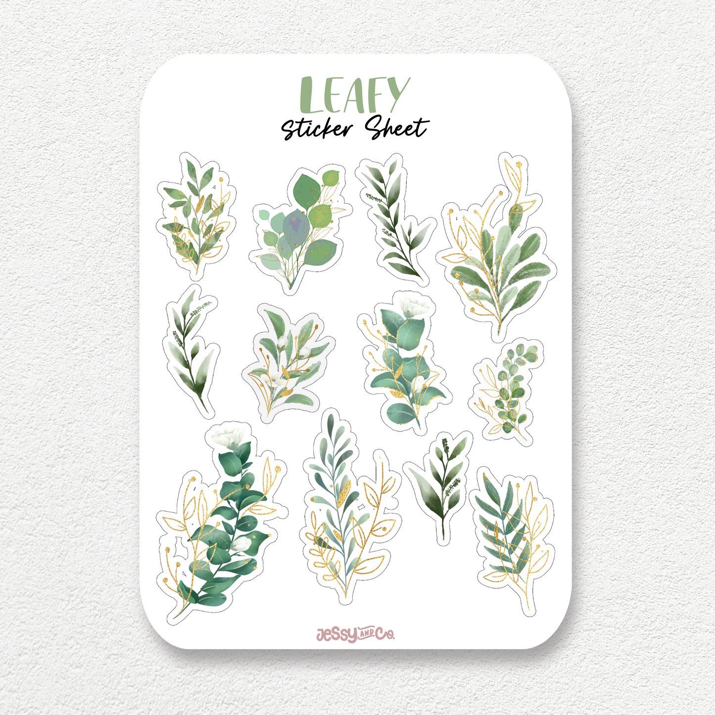 Leafy | Sticker Sheet