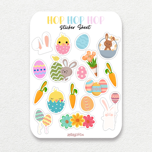 Hop Hop Hop | Sticker Sheet