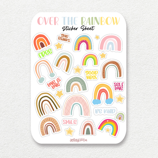 Over The Rainbow | Sticker Sheet