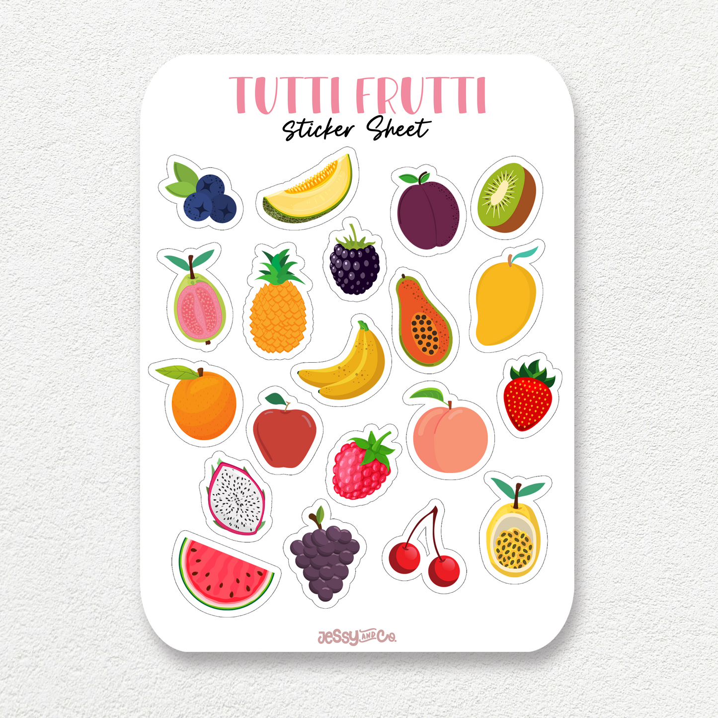 Tutti Frutti | Sticker Sheet