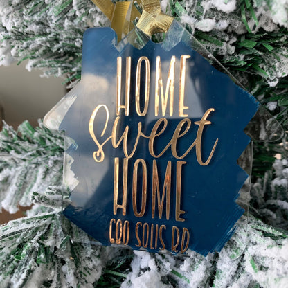 Home Sweet Home Acrylic Ornament