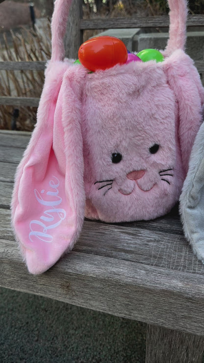 Furry Easter Bunny Basket