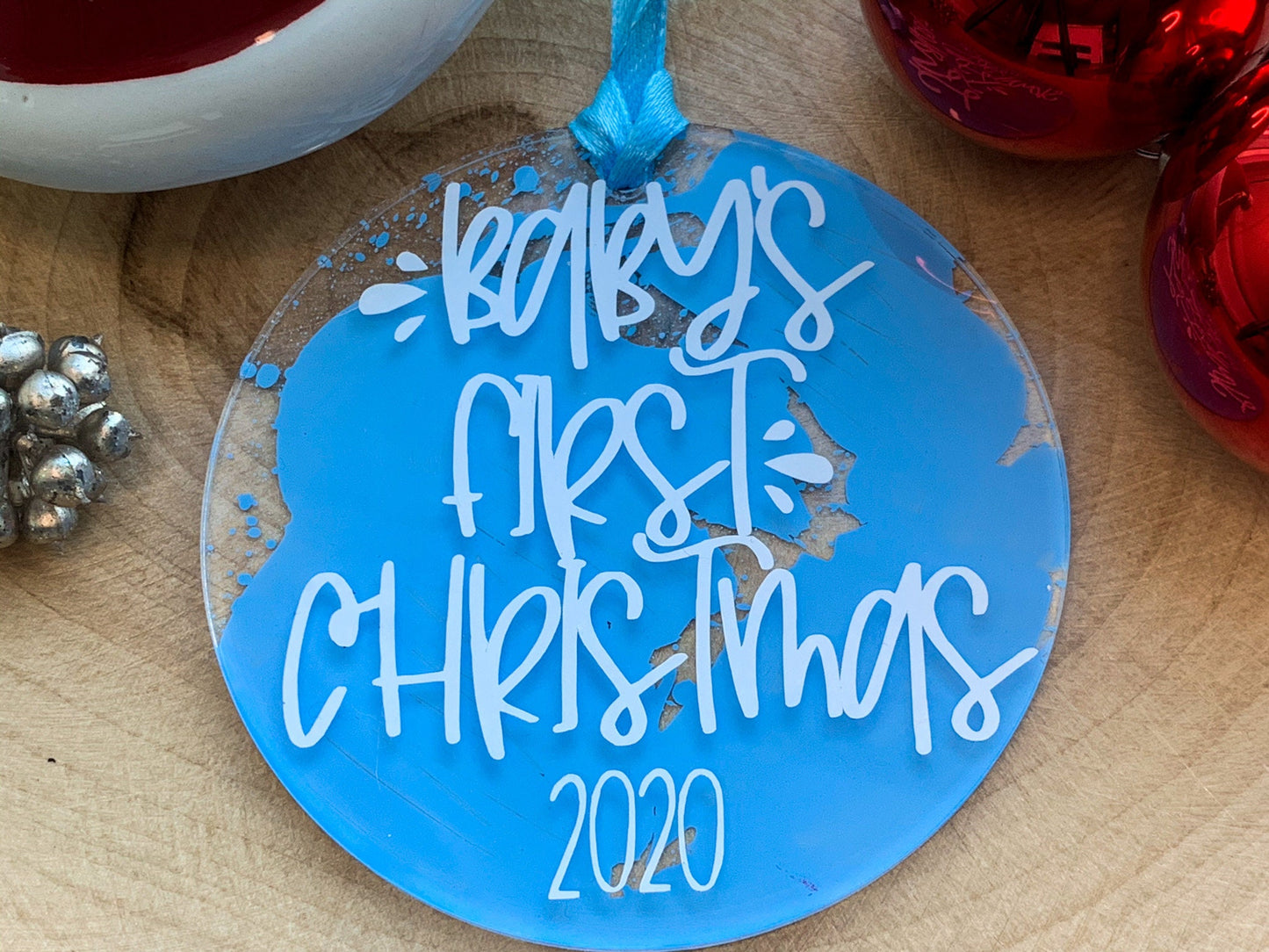 Baby’s First Christmas Acrylic Ornament