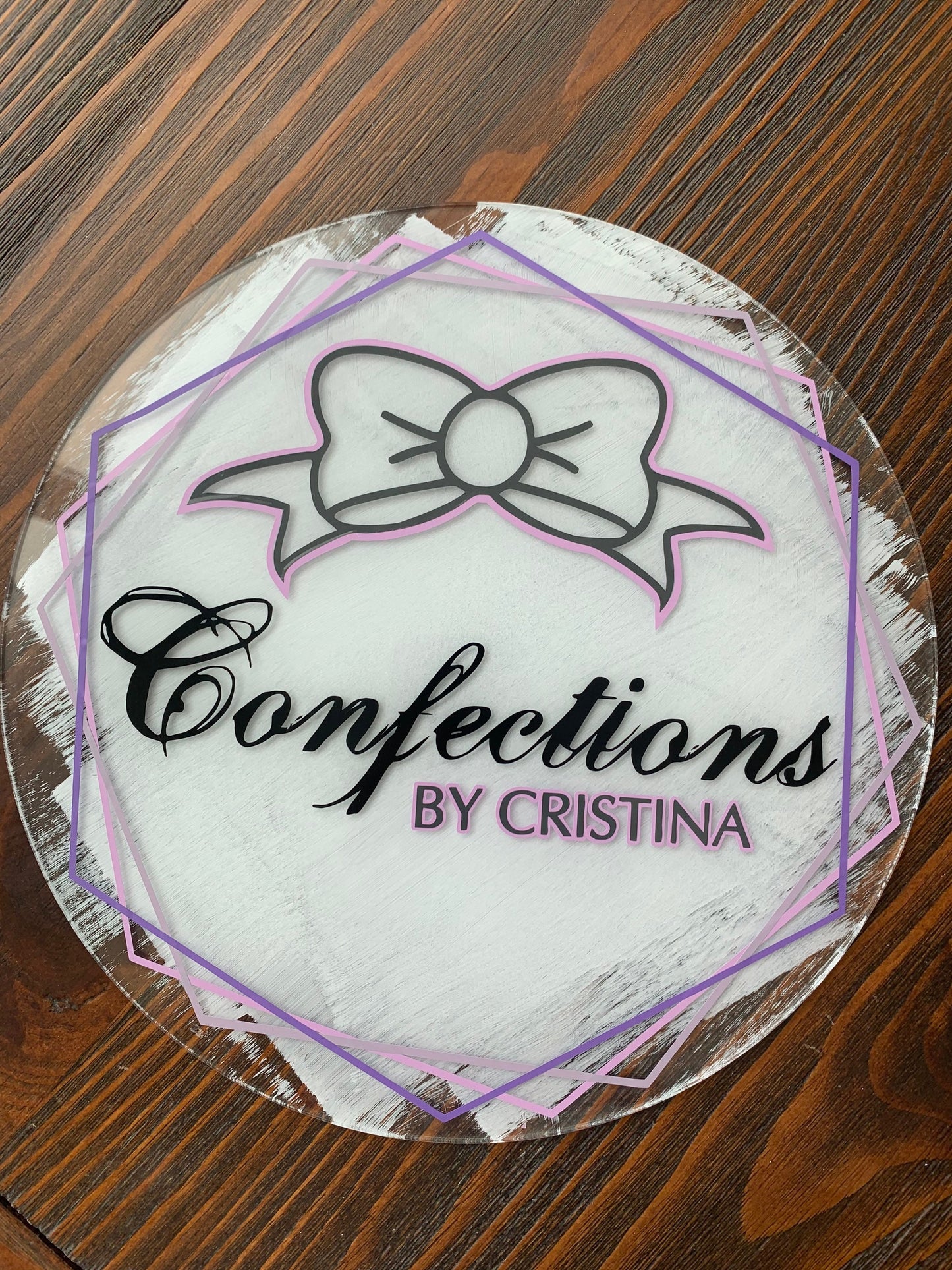 Custom Logo Acrylic Sign