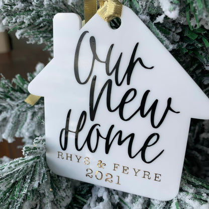 Our New Home Acrylic Ornament