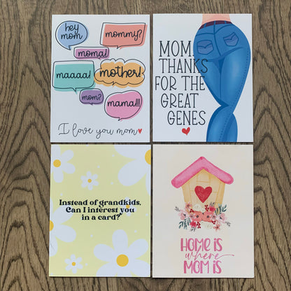 Mom, Mama, Mommy? I Love You Mom | Greeting Card