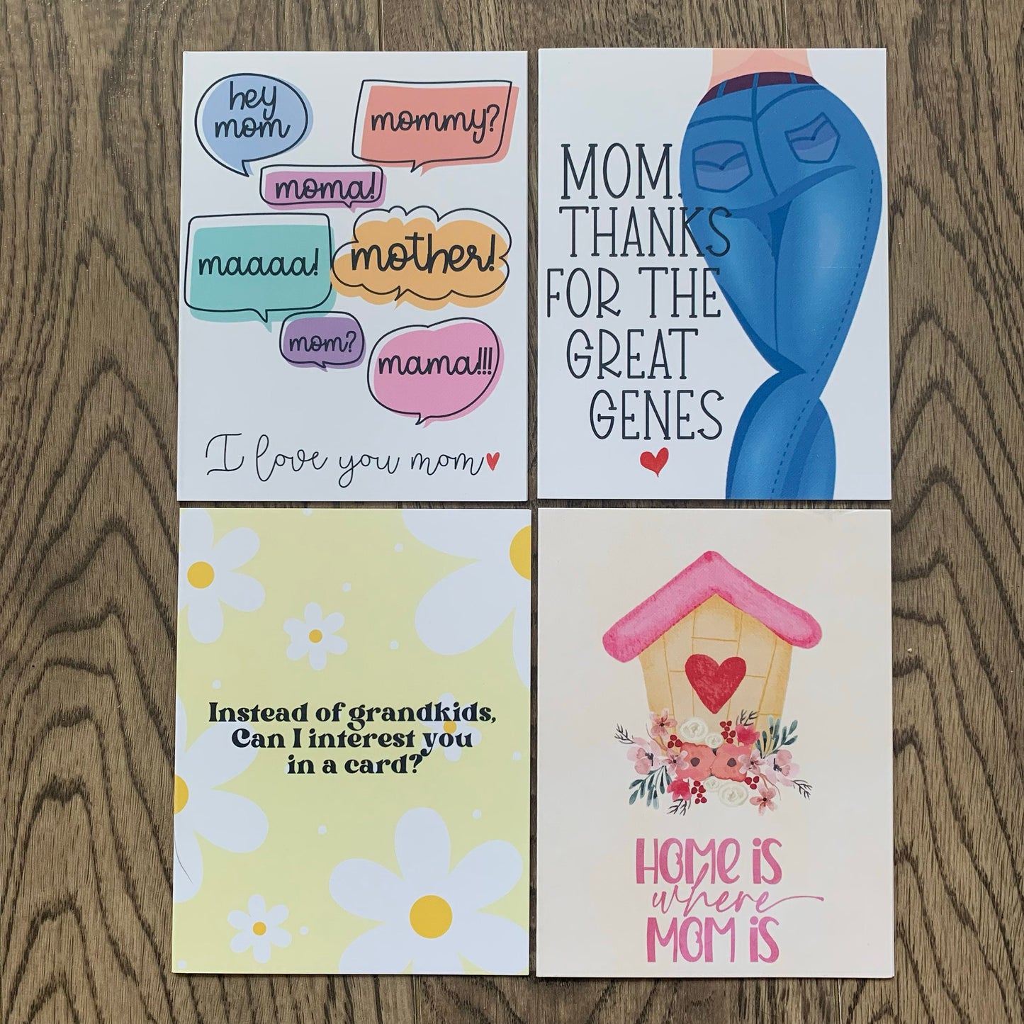 Mom, Thanks for the Great Genes | Greeting Card