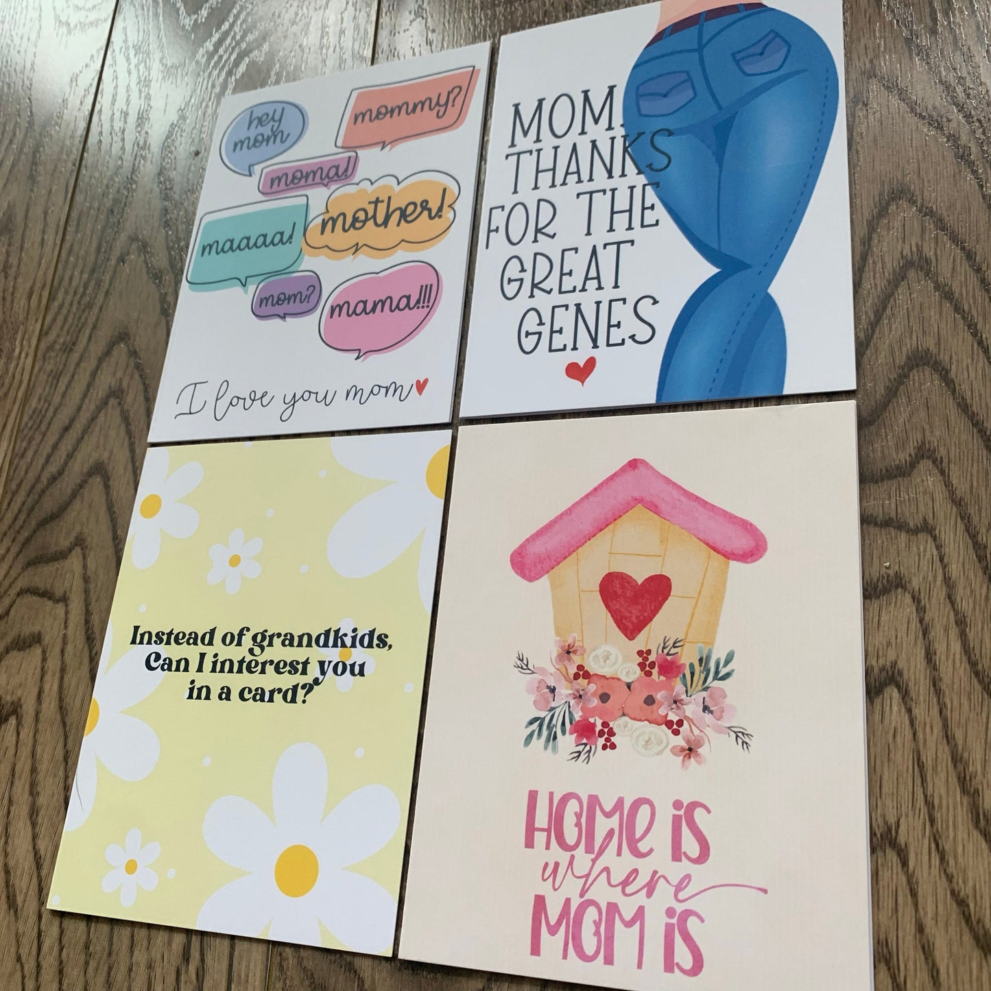 Mom, Thanks for the Great Genes | Greeting Card