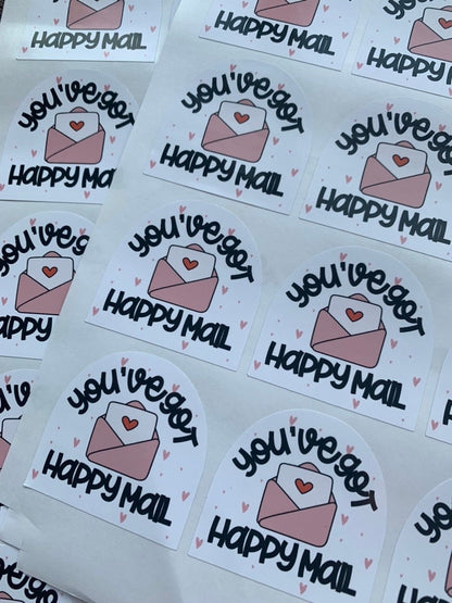 You've Got Happy Mail Labels | Small Business